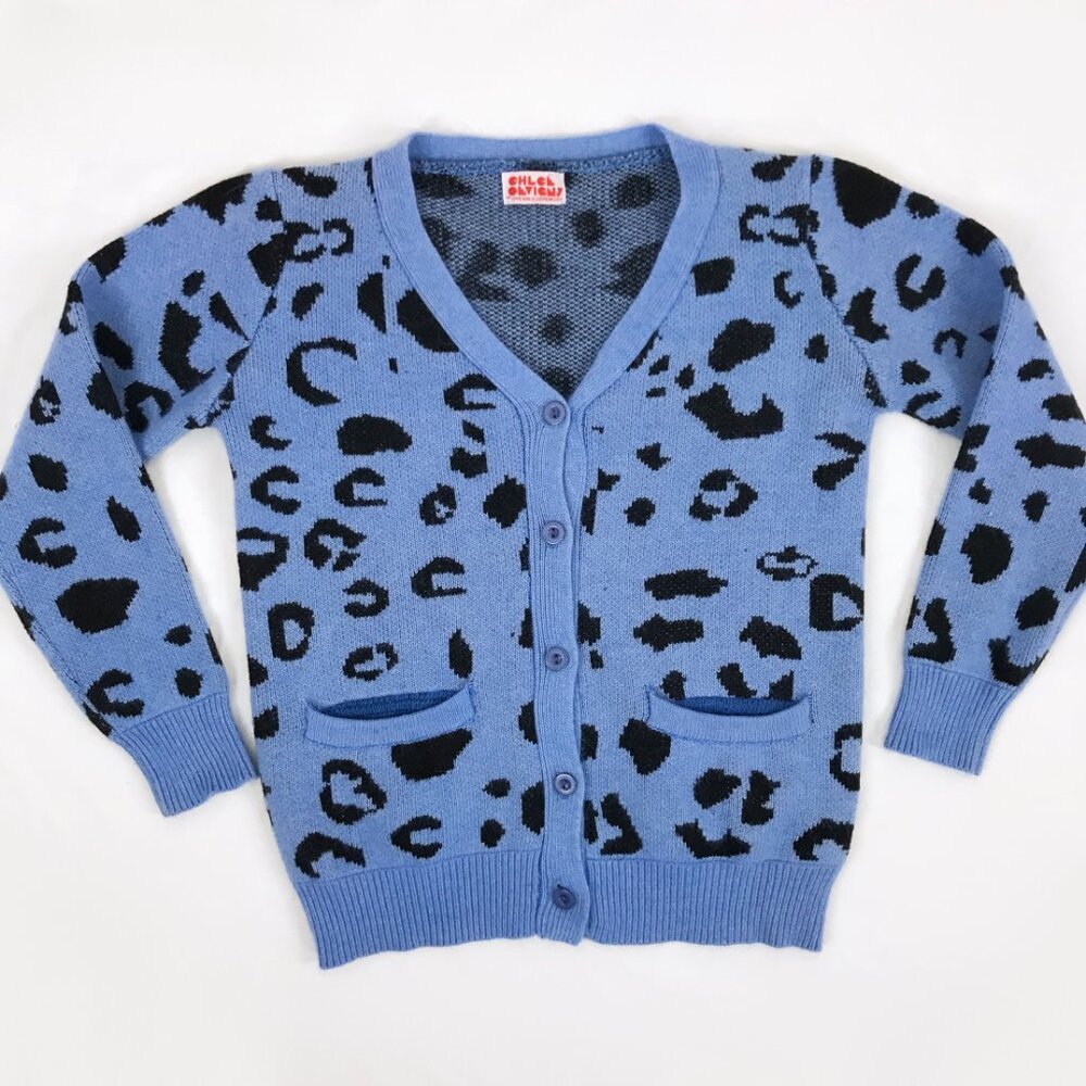 Leopard Cardigan Sweater Chloe Sevigny for Opening Ceremony - Picture 6 of 9